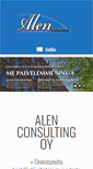 Mobile Screenshot of alenconsulting.fi